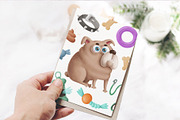Bulldog characters clipart, an Illustration by Anastasiya Klempach (Thumbnail 5 of 8)