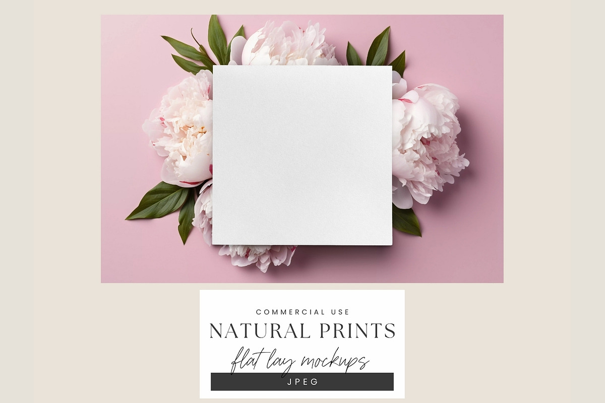 Natural Flat Lay Mockups Bundle, a Decorative Illustration by illuztrate (Photo 12 of 15)