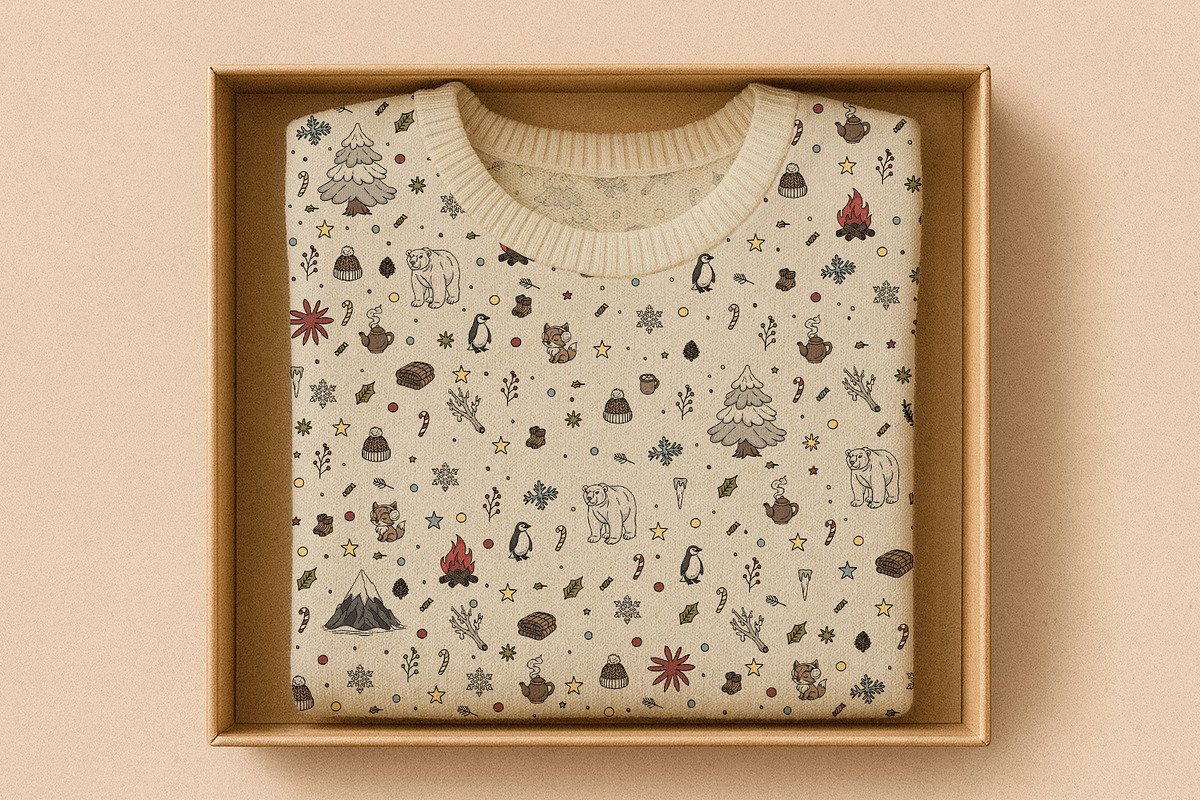 Winter Wonderland Vector Set, an Illustration by MEANDSTUDIO (Photo 4 of 8)