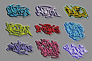 Rocket Queen | Street Graffiti Font, a Blackletter Font by Ardana Creative (Thumbnail 5 of 11)