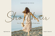 Shorthair Modern Script Font, a Script Font by sizimon (Thumbnail 1 of 10)