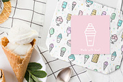 Ice Cream Font and Graphics Pack, a Script Font by Nadezda (Thumbnail 9 of 11)