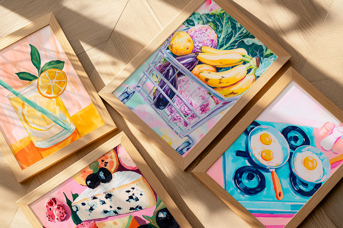 121 Vibrant Food Prints Gallery, a Background Graphic by Feelsoul (Photo 8 of 14)