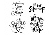 Good Night clipart, fashion, an Illustration by Collart Studio (Thumbnail 7 of 9)