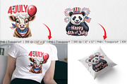 Patriotic Animal, a Graphic by Artnoy (Thumbnail 3 of 5)
