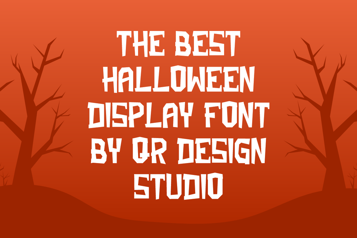 Darknes Moment - Halloween Fonts, a Handwritten Font by QR Design Studio (Photo 4 of 6)