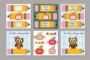 Cute Kawaii Back to School Bundle, an Education Illustration by C Design Studio (Thumbnail 10 of 19)