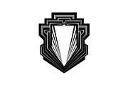 Art Deco Shield Frame SVG Bundle, an Illustration by Creativeshirt (Thumbnail 25 of 31)