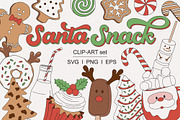Christmas treats clipart set, an Object Graphic by @olga.angelloz (Thumbnail 1 of 2)