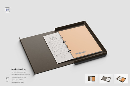 Binder Mockup