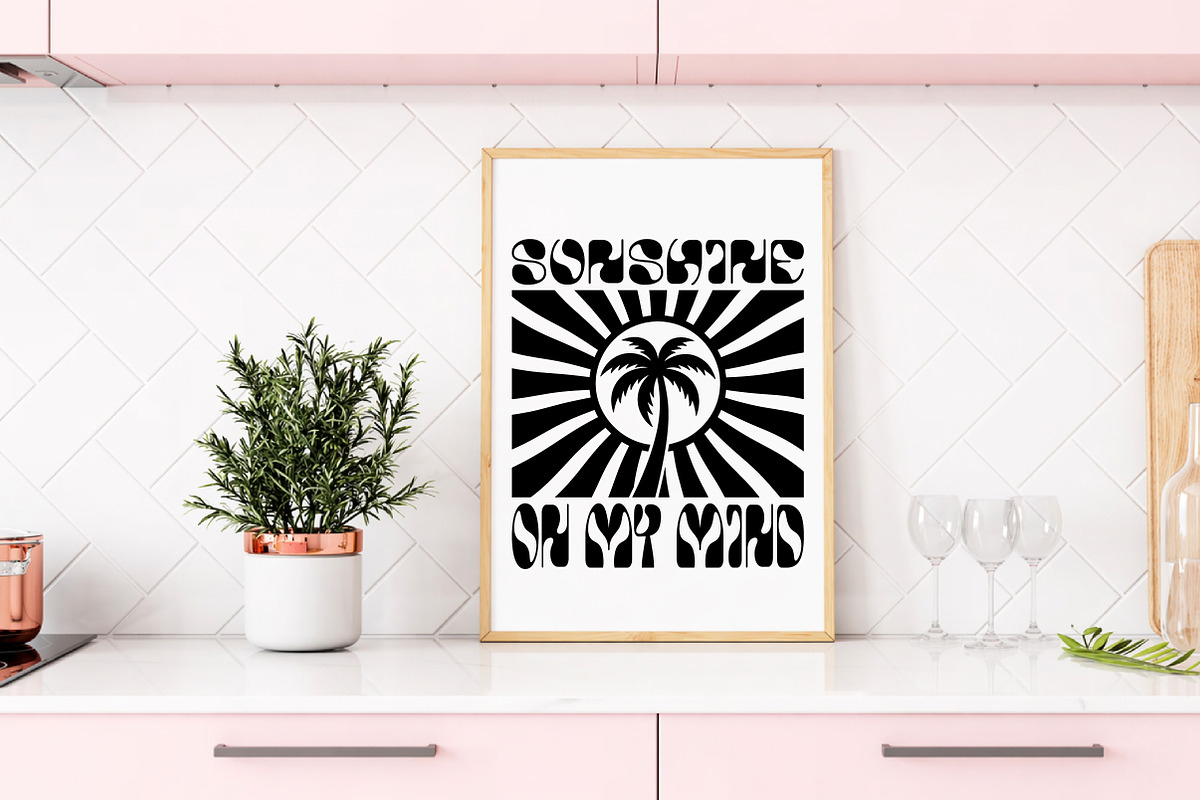 Sunshine On My Mind Summer PNG, a Seasonal Illustration by Libby Wishes (Photo 3 of 5)