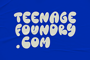 TF Bombass, a Sans Serif Font by TeenageFoundry (Thumbnail 8 of 8)