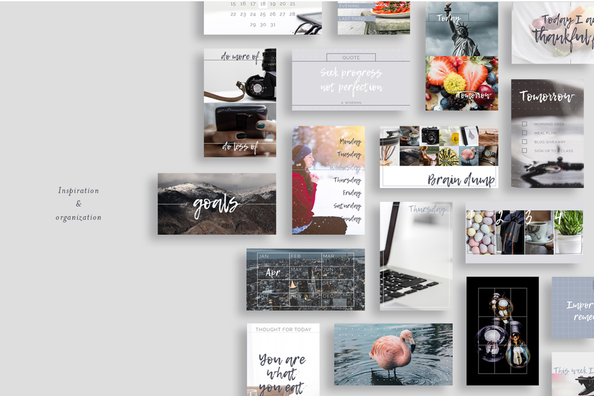 Journal Social Media template pack, a Social Media Template by Katy Clemmans (Photo 5 of 7)