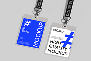 ID Card Mockup, a Product Mockup by Bartama Graphic (Thumbnail 2 of 3)