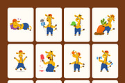 70 Giraffe Vectors Icons, an Emoji Icon by Brickclay (Thumbnail 11 of 11)