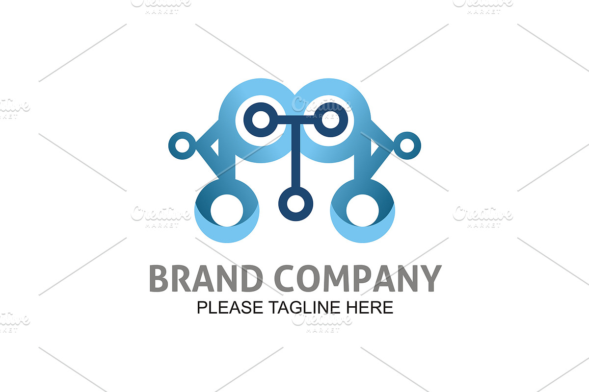20 Logo Technology Templates Bundle, a Branding & Logo Template by Friendesigns (Photo 17 of 21)
