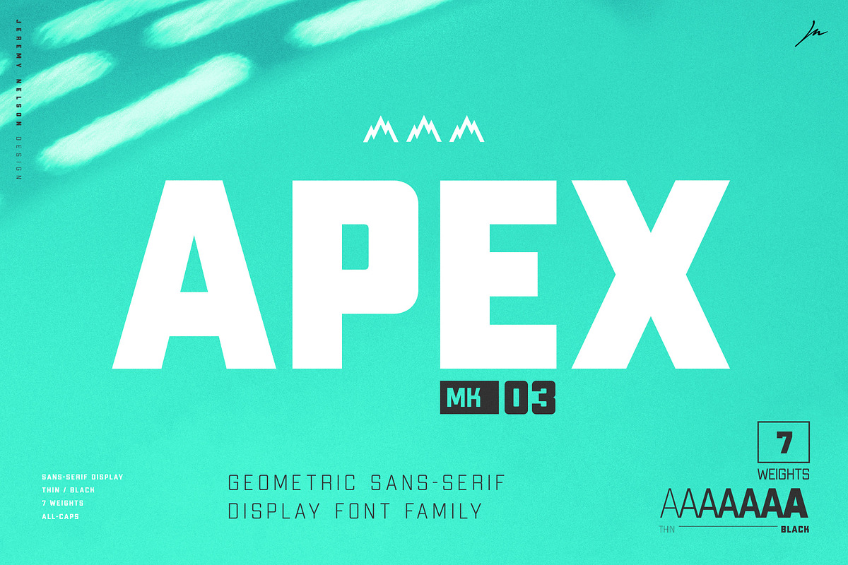 Apex Mk3 Font Family