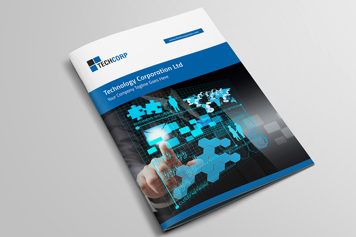 Technology Brochure Template 22, a Brochure Template by Layout Design