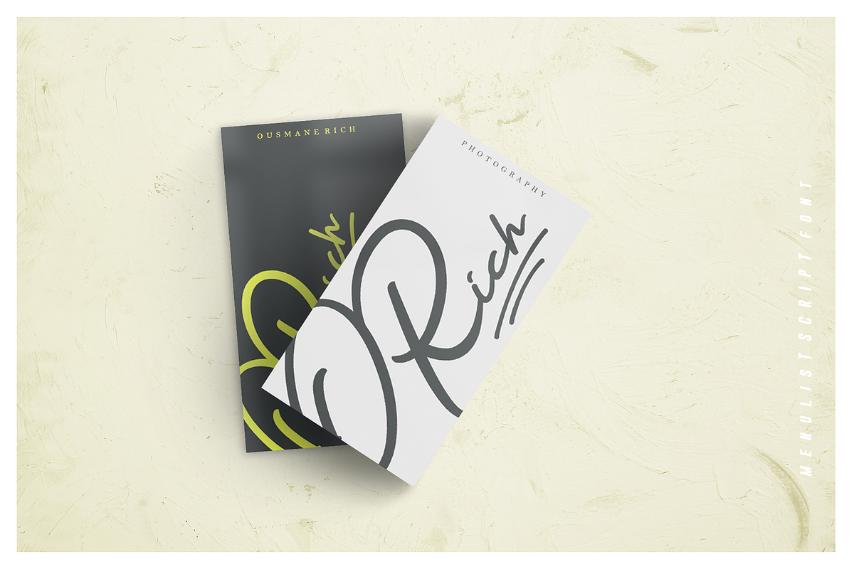 SALE! Menulist Typeface preview 6