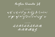 Anestica Natural Handwritten Font, a Script Font by RantautypeStudio (Thumbnail 14 of 15)