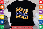 Love Light Latkes Svg Cut File, an Object Graphic by CrexoraLab (Thumbnail 2 of 3)