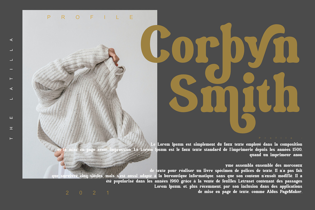 Latilla, a Serif Font by Khoir (Photo 8 of 11)