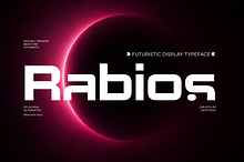 Rabios - Futuristic Tech Sans Font