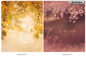 Autumn Portrait Backgrounds