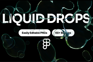 60 Customizable Liquid Drops