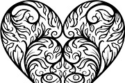 Decorative Heart Silhouette Bundle, an Illustration by Designs_River (Thumbnail 9 of 45)