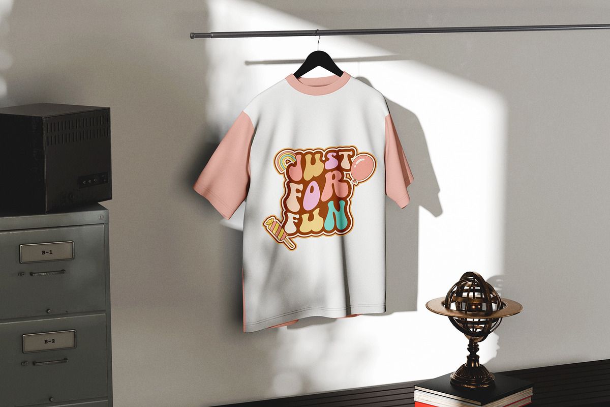 Just For Fun T-Shirt Design, an Object Illustration by Ahluva Studio (Photo 6 of 6)