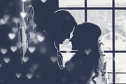 Romantic Heart Bokeh Photo Overlays, an Action Add-On by PhotoSpirit (Thumbnail 4 of 13)