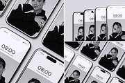 iPhone Screen Mockup, an iPhone Mockup by graphicstory (Thumbnail 4 of 4)