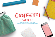 Confetti Pattern Set, a Pattern Graphic by annakatecreates (Thumbnail 1 of 5)