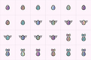 Easter icon set, an Icon by OPALE (Thumbnail 4 of 12)