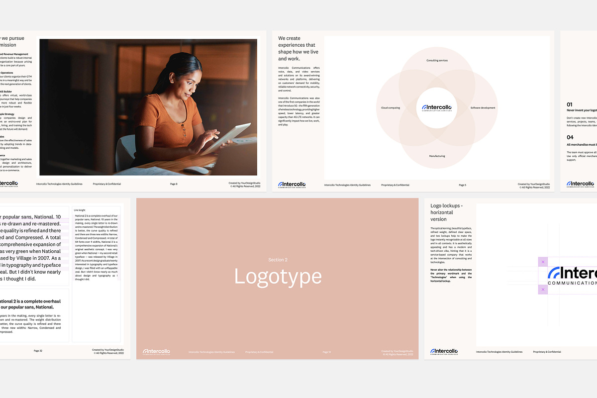 Elegant 57-Page Style Guide Kit, a Presentation Template by Smotrow Related (Photo 11 of 12)