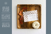 A7 Landscape Fall Invitation Mockup, a Product Mockup by Makers Mockup Studio (Thumbnail 2 of 5)