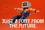 Aresca - Bold Futuristic Font, a Font by Simetrica Labs (Thumbnail 12 of 12)