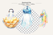 Gamer Ghost Sublimation Bundle, an Illustration by Artnoy (Thumbnail 3 of 8)