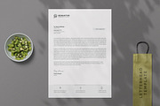 Letterhead Word Template, a Stationery Template by TelaTemplates (Thumbnail 5 of 6)