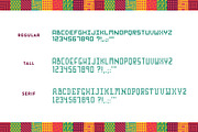 Grid Type - Geometric Font, a Sans Serif Font by Jordan Dale Young (Thumbnail 5 of 5)