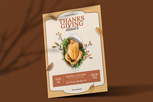 Trino - Thanksgiving Dinner Flyer