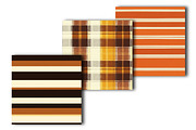 Fall Seamless Digital Paper Pack, a Pattern Graphic by OK Design (Thumbnail 2 of 3)