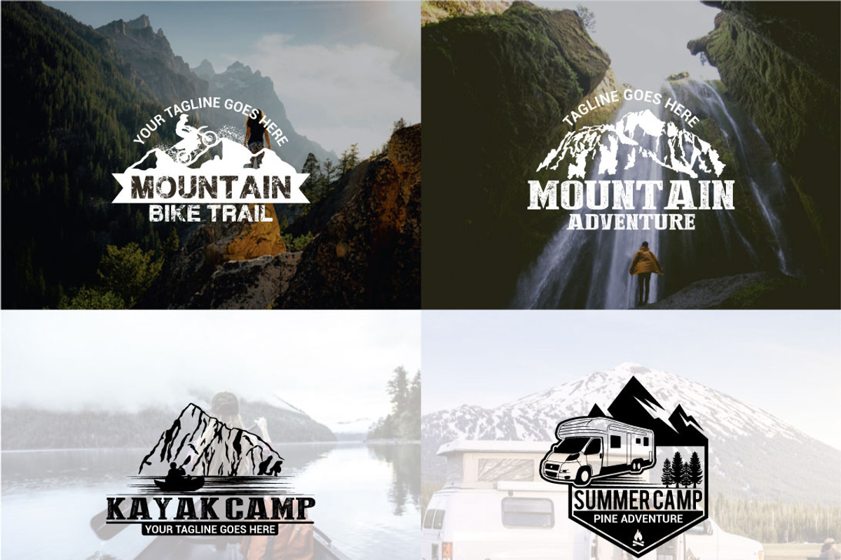 Adventure Badges, a Branding & Logo Template by shazi (Photo 4 of 9)