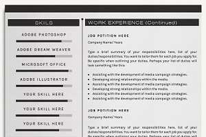 Professional Resume Template 40%Off