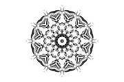 Black and White Mandala Patterns Set, a Decorative Illustration by NJ Himel (Thumbnail 96 of 101)