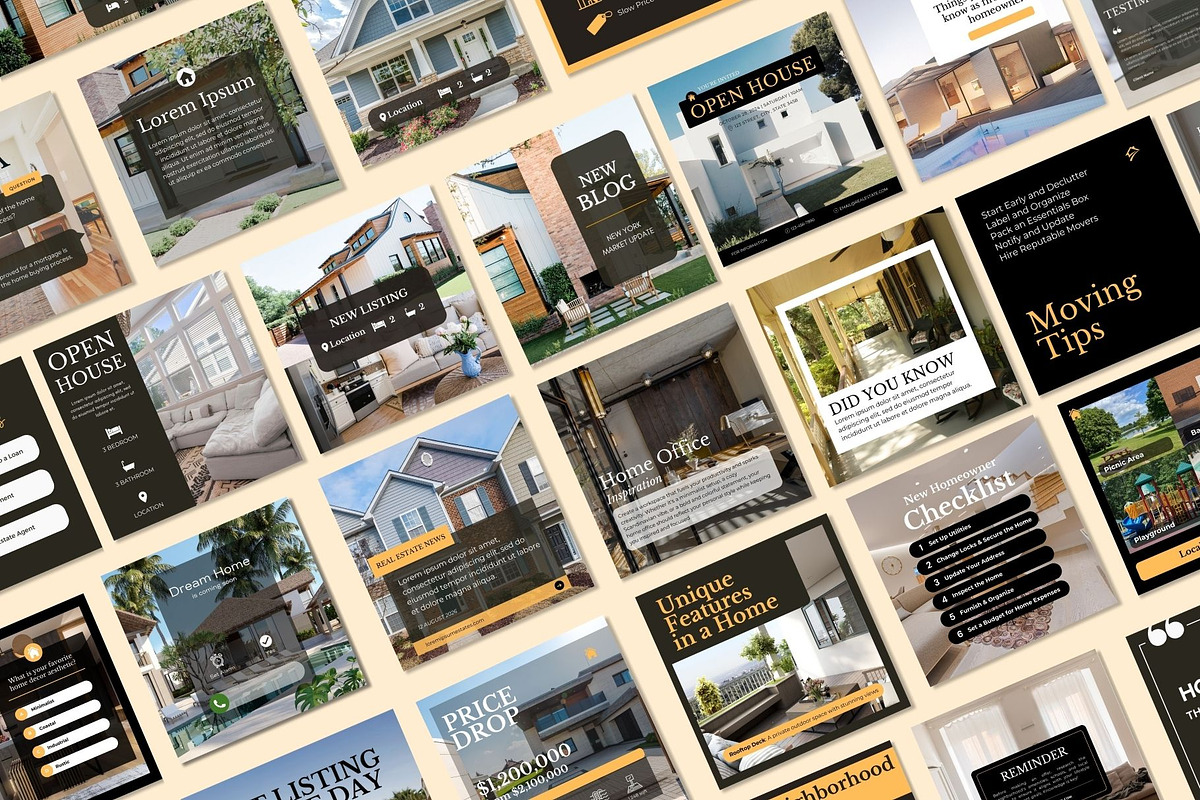 Haus Real Estate Social Template, a Templates & Theme by Artfullyours (Photo 10 of 11)