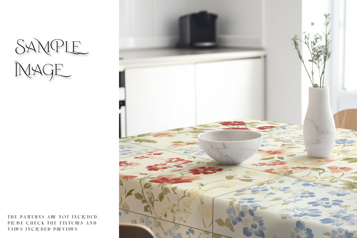 Tablecloths Mockups via Smart Object, a Product Mockup by mock-ups (Photo 11 of 18)