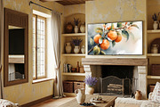 Watercolor Oranges Blosson print, a Background Graphic by Floraphoria (Thumbnail 8 of 11)