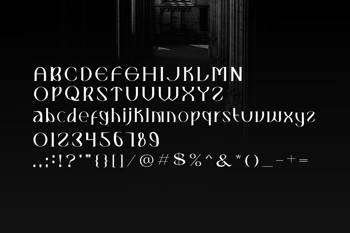 Begaols Decorative Font Style., a Serif Font by VectorCraft (Photo 1 of 2)